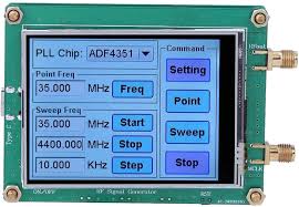 RF Signaalgenerator met Full Touchscreen en SMA Aansluiting