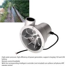 Mini Water Hydro Generator met Afstandsbediening