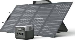 ECOFLOW RIVER 2 Pro - Draagbare Zonne-generator met 768Wh LiFePO4 Accu en 220W Zonnepaneel
