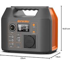 SinKeu Draagbaar Zonne-energie Powerstation 296 WH
