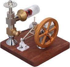 Miniatuur Warmte-Lucht Stirlingmotor - Vrij Piston Generator