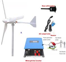 ADSE-ER Windgenerator 200 W met Inverter