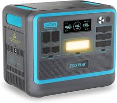 Eco Play Draagbare Power Station 2048Wh met LifePO4 Accu