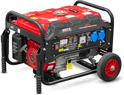 BRICK 3000W Generator met Wielen - Perfect voor de Tuin
