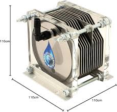 Absolutenergies HHO Generator BEC-1500 - Droogbatterij met 13 platen van 100% Inox