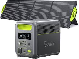 FOSSiBOT F1200 Zonne-energie Generator met 200 W Paneel