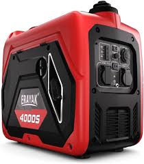 ERAYAK 4000W Stille Benzine Inverter Generator