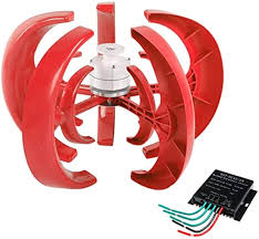 Hoge Efficiëntie 10000W Thuis Windturbine Kit 12V