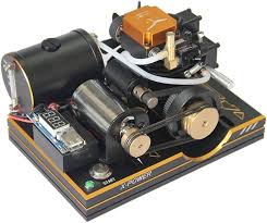Enkele Cilinder 4-Takt Methanol Motor met 12V Eénknopsstart