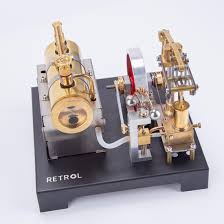 MERK Retrol Beam Stoommachine Model - DIY Volledig Metaal