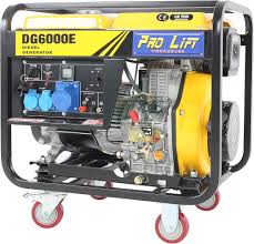 Pro-Lift Werkzeuge Noodstroomgenerator 5500 W met Elektrische Starter