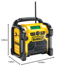 DEWALT DCR019 Bouwplaatsradio - 2-in-1 Accu & Netradio