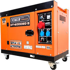 DeTec 3-fase Diesel noodgenerator DT
