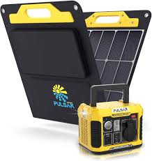 PULSAR 300W Draagbaar Powerstation met Zonnepaneel