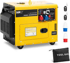 MSW-AVR 7500S EURO5 Diesel Noodgenerator - 7500 W