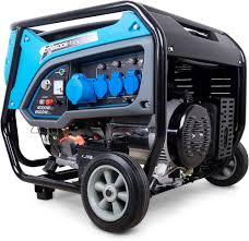 DeTec Benzine Stroomgenerator 15 pk met E-start - Mobiel
