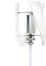 Geruisloze 2000W Verticale Windgenerator Kit met Ladingscontroller