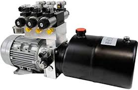 Hydraulische Generator 1.5 kW met 8L Stalen Tank