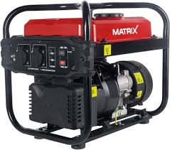 Matrix 2000W Benzine Noodstroomaggregaat met Inverter