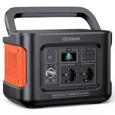 CERIHA 600W Draagbare Power Station - 622Wh Zonne-generator