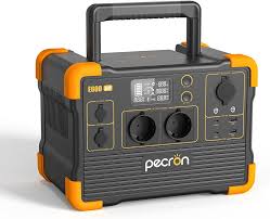Pecron E600LFP Draagbaar Zonne-Generator 614 Wh