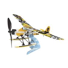 PLAYSTEM Rubber Band Vliegtuig Watervliegtuig STEM Kit
