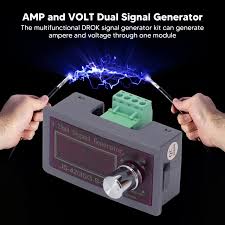 Precisie 4-20mA Signaalgenerator met Dubbele AMP en VOLT Simulator