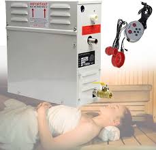 Ingebouwde RVS Saunakachels 3-9 kW met Interne Controle