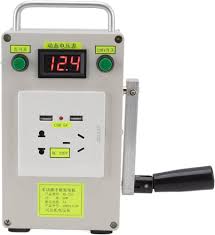 Fyearfly Draagbare Generator met Handcrank - Perfect voor Kamperen en Noodstroom