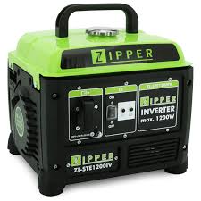 Zipper ELECTROGENO Inverter ZI-STE1200IV - 1200W Generator