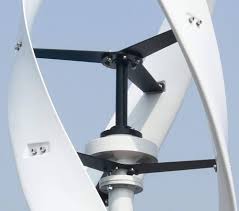 800W Verticale Windturbine - Spiraalvormige Windgenerator