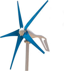 Kleine Windturbine Generator 12V/24V - 5 Bladen