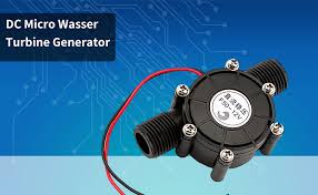 Waterwiel met Generator - Mini DC Water Turbine