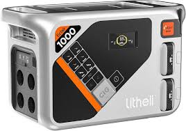 Litheli Eclair 1000 Draagbaar Oplaadstation 1800 W Zonne-energie