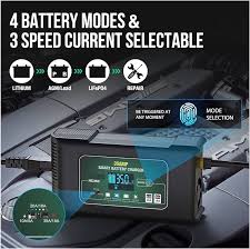 Auto Acculader 35A met Pulse Reparatie en LCD