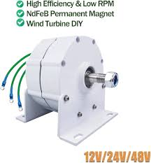 AISINILALAO 3-Fase Generator 3000W 12V/24V Permanent