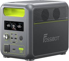 FOSSiBOT Draagbare Powerstation 1024 Wh LifePO4 Zonnegenerator